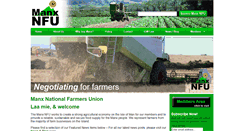 Desktop Screenshot of manx-nfu.org